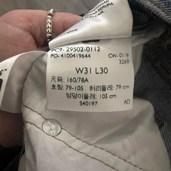 Levi’s Limited Edition Embroidered Western 501 S Women’s Skinny Straight 31X30 - Picture 16 of 16